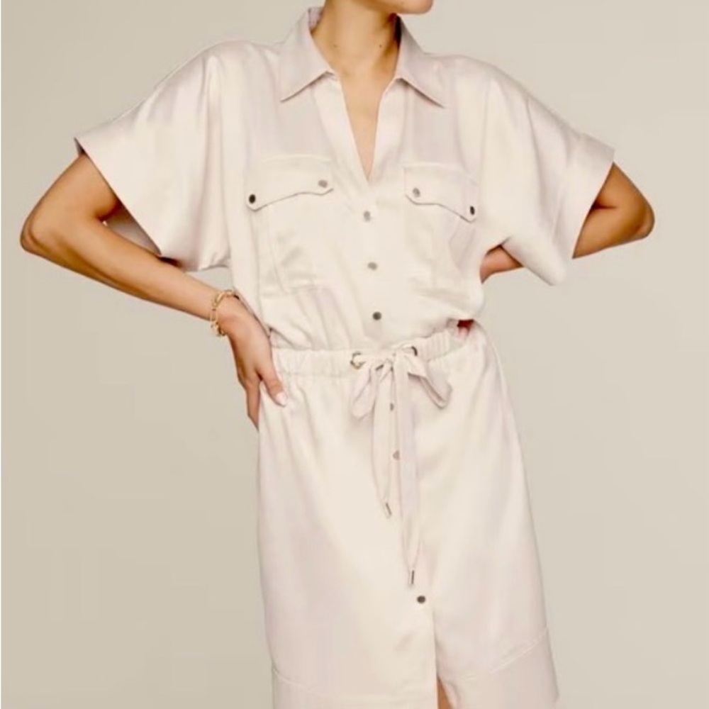 White House Black Market (WHBM) Utility Shirt Dress – Size XS – New With Tags